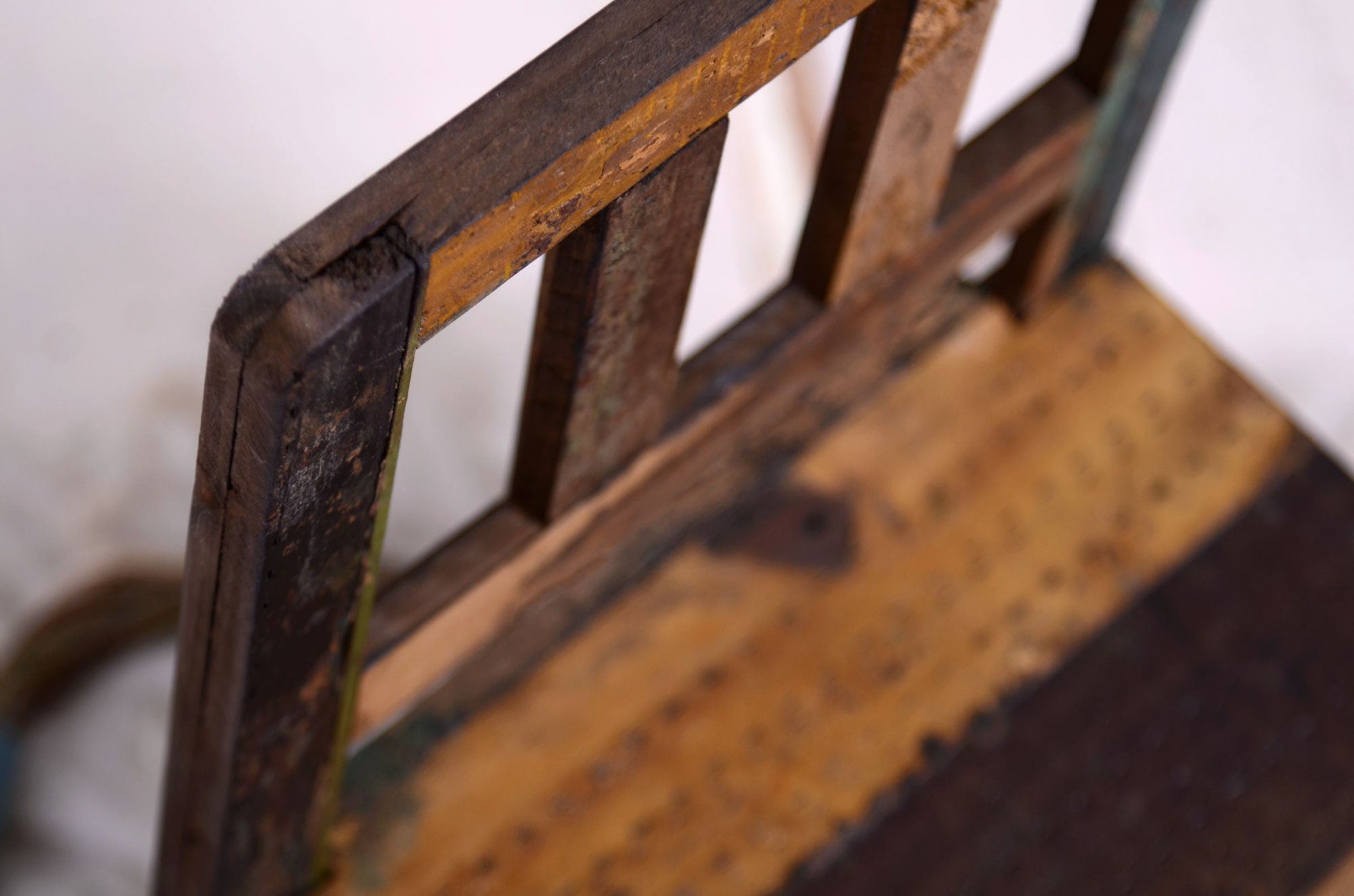 Small Reclaimed Wood Chair