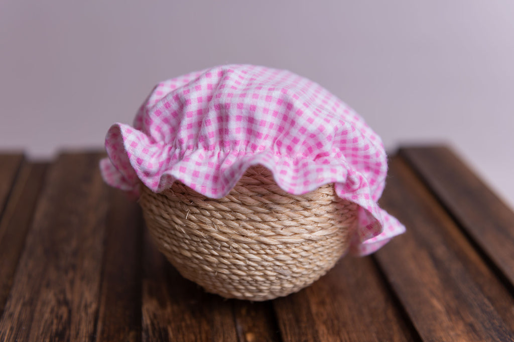 SET Bath/Spa Bloomer and Shower Cap - Pink - Model 1