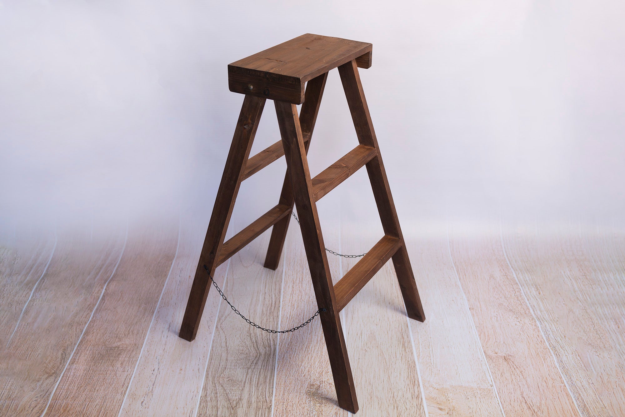 Wooden Step Ladder Cake Smash Photography Prop – Newborn Studio Props