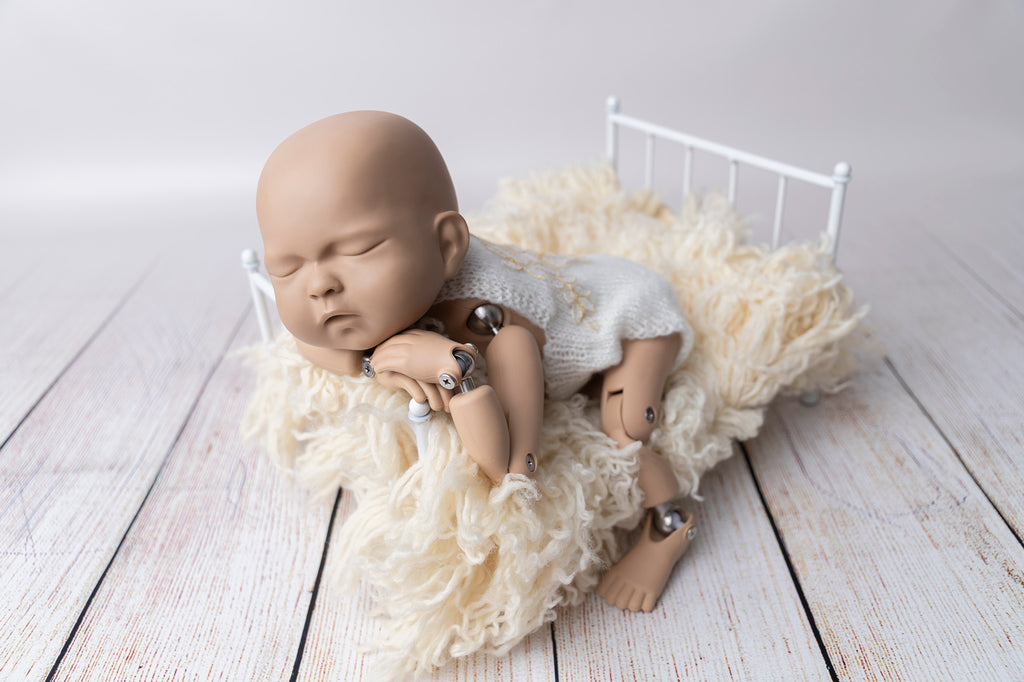 Vintage Bed - White - Model 6