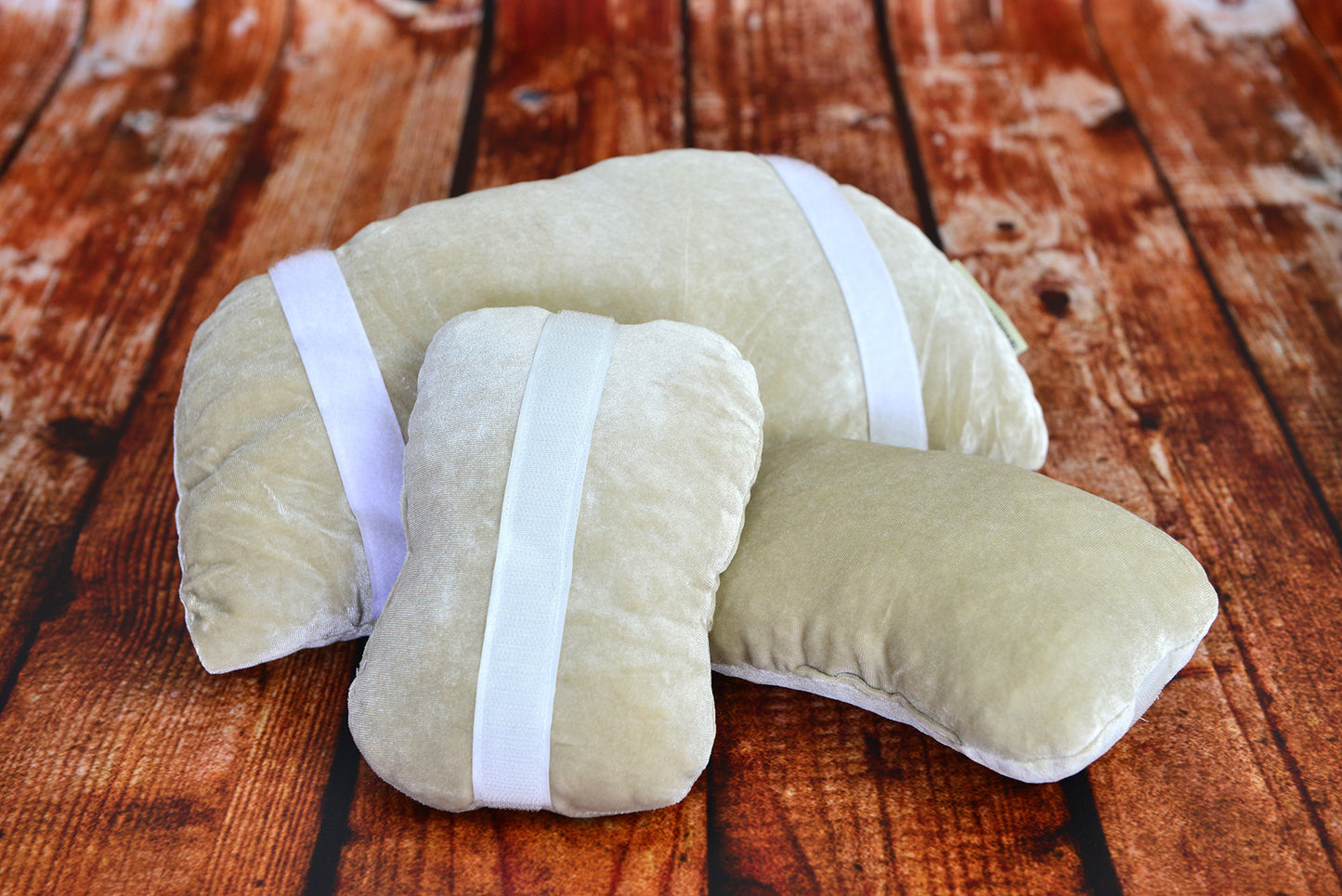 Set of 3 Positioning Pillows with Velcro (filled)