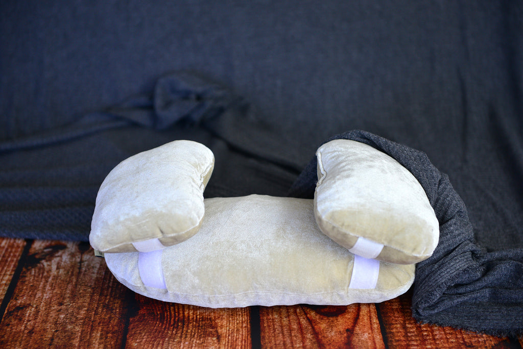 Set of 3 Positioning Pillows with Velcro (filled)