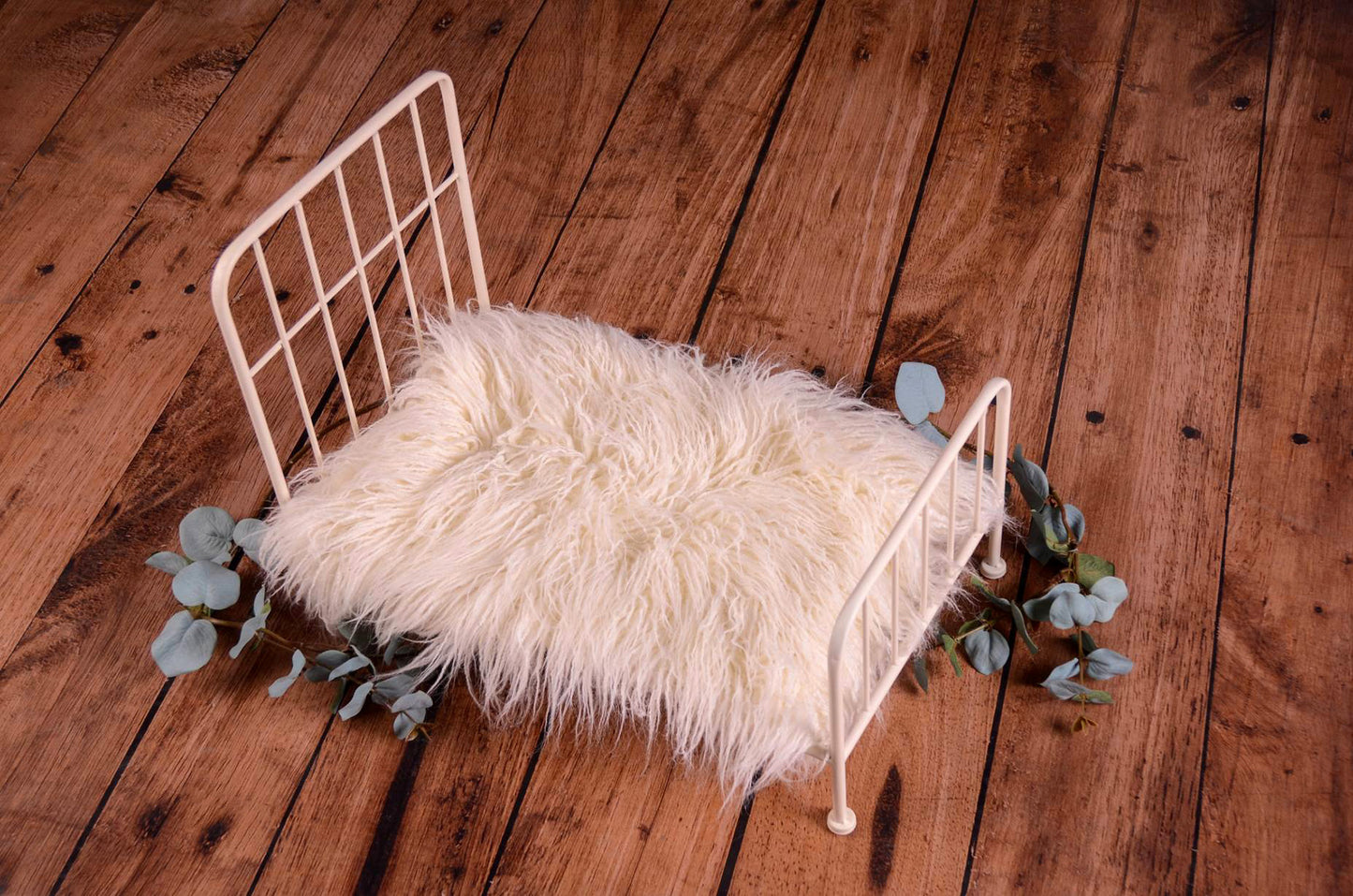 Vintage Bed - White Model 5-Newborn Photography Props