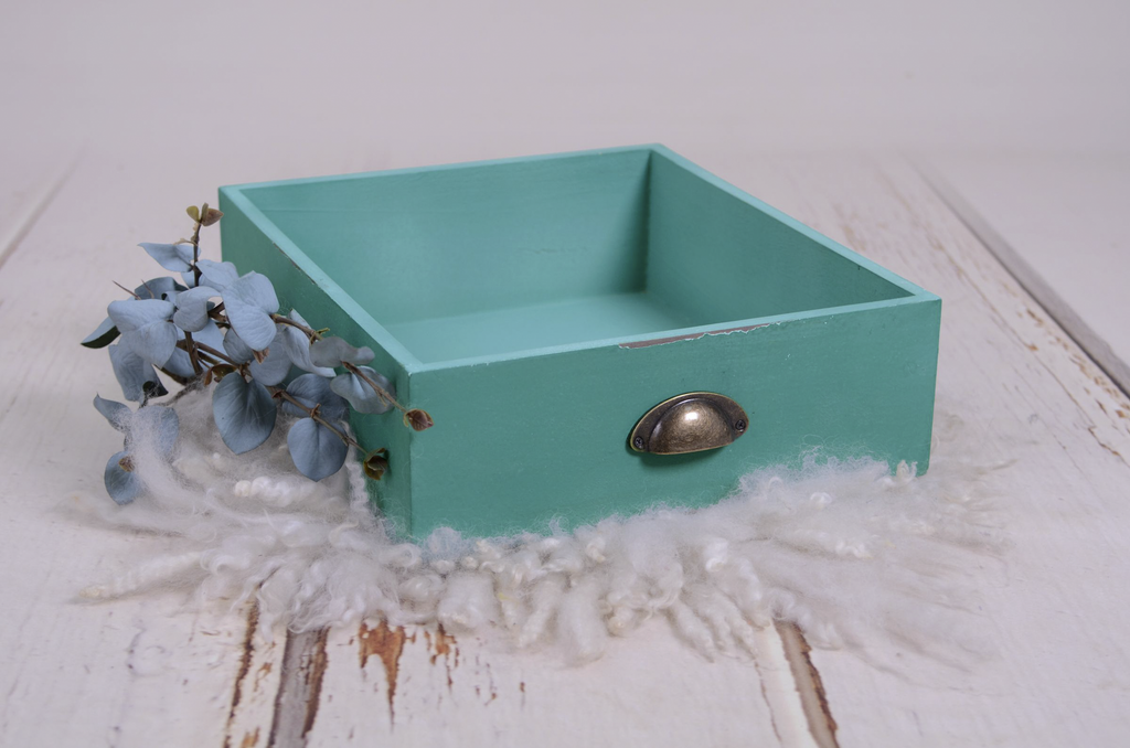 Vintage Drawer - Green