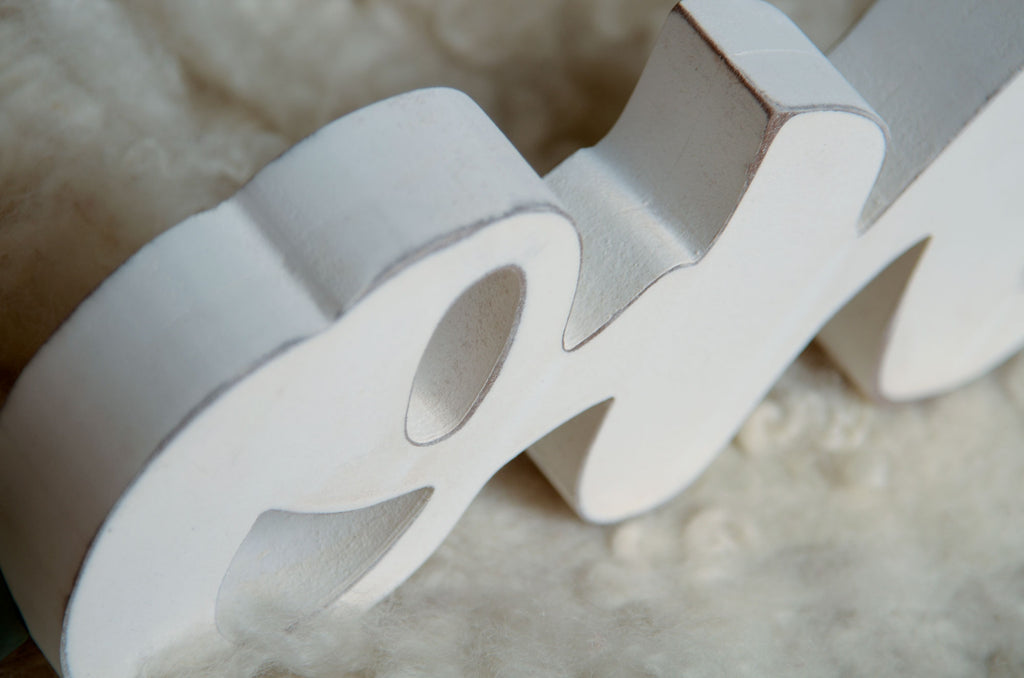 Wooden One - Script - White