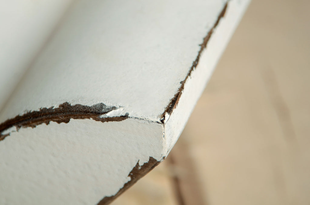 Wooden Bench - Model 1 - White